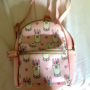 Llama-corn mini backpack